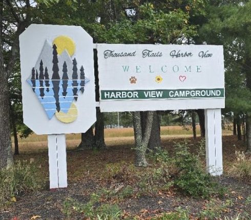 Acorns, Down Limbs, Ninja Turtles and Pool Sharks at the Thousand Trails Harbor View Campground in Colonial Beach, VA