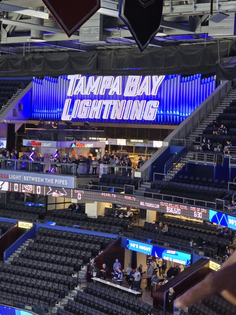 Tampa Bay Lightning Sign