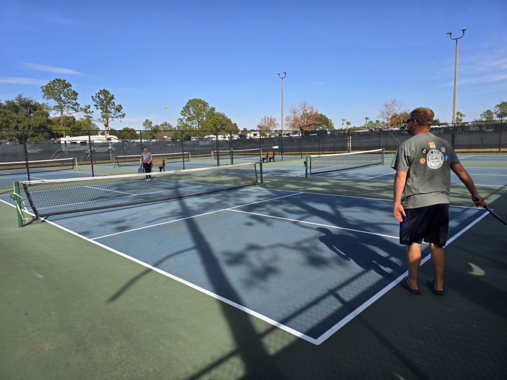 pickleball court