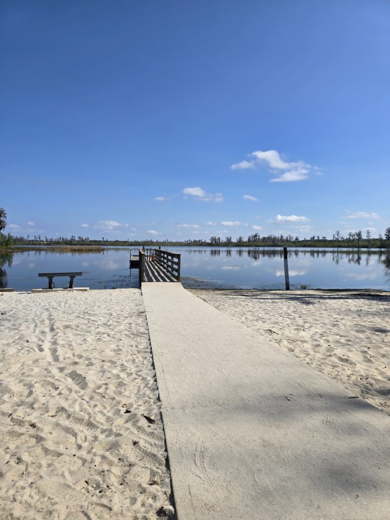 The pond at TTO