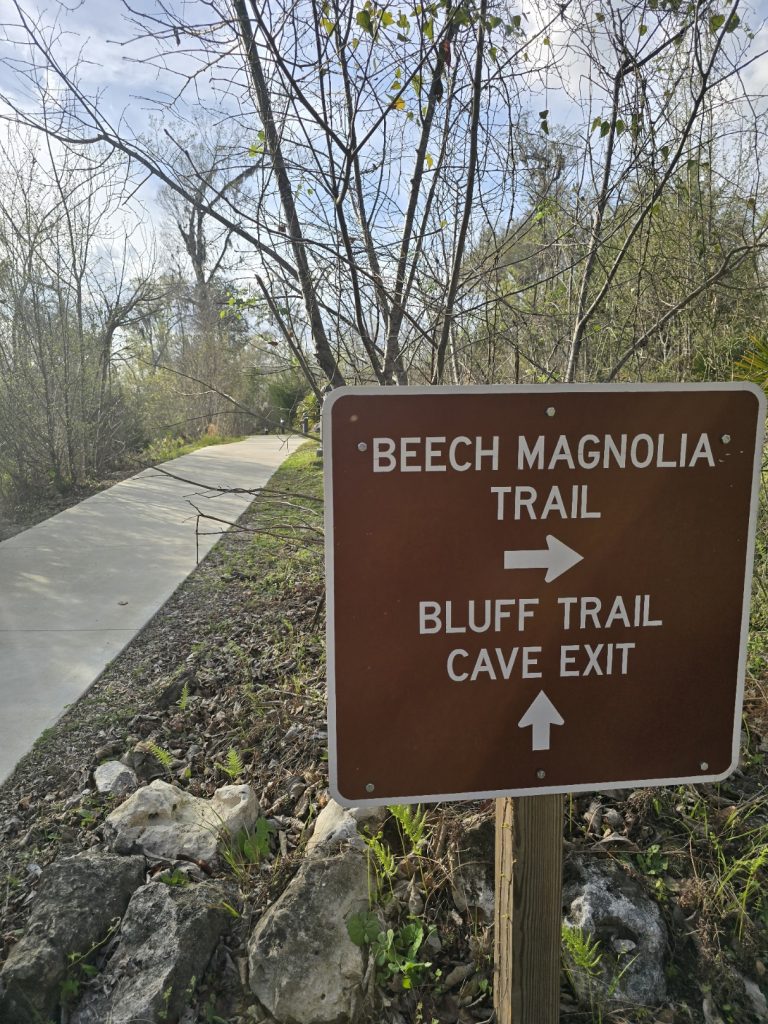 Trail sign