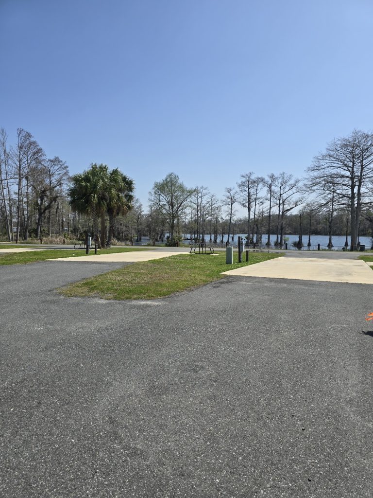 Large paved sites