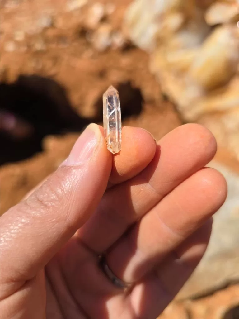 A crystal from Ron Coleman Mining