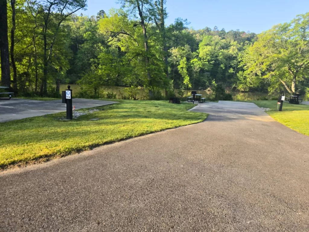 Large paved sites
